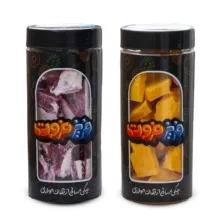 بستنی خشک شاتوت وانیل و انبه پفکی فریزفروت – 320 گرم بسته 2 عددی