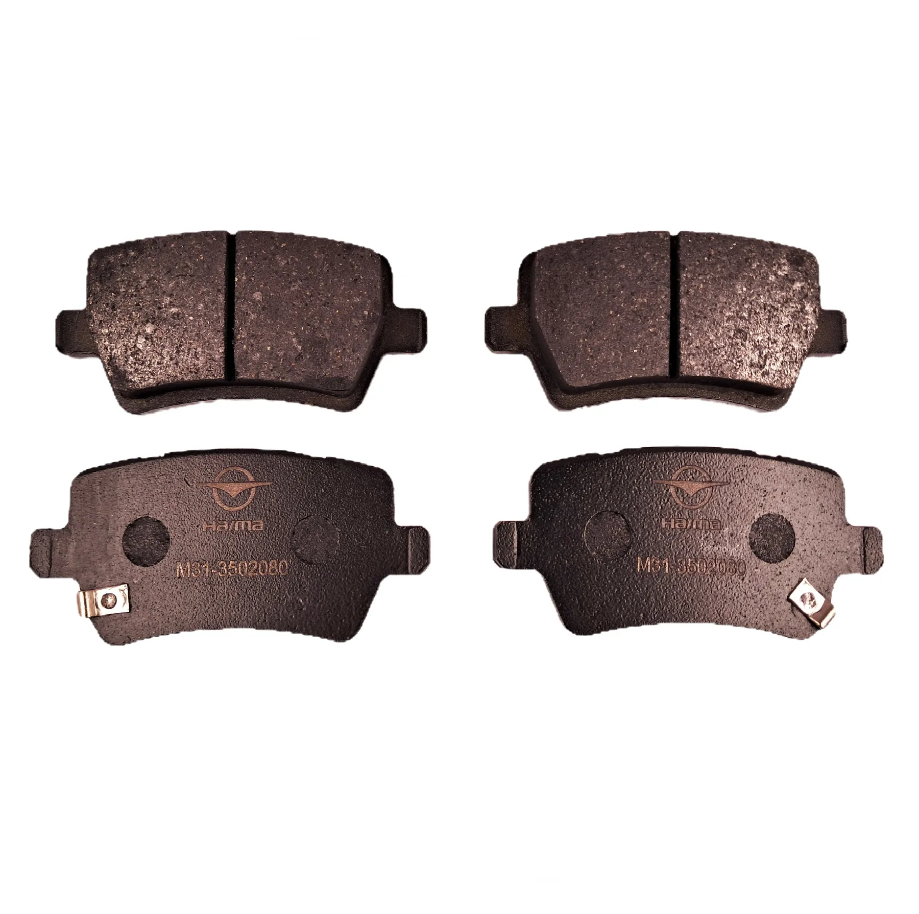 لنت ترمز عقب خودرو هایما مدل F01-3502080 دو جفت مناسب برای هایما S8، فردا موتور سوبا M4