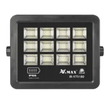 پروژکتور خورشیدی وی مکس مدل IR-V75180 ظرفیت 180 وات ساعت