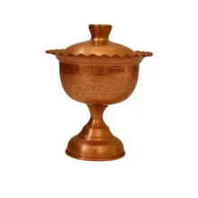 قندان مسی مدل لب چین کد ZH395.2