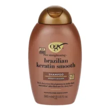 شامپو مو او جی ایکس مدل Keratin مناسب برای انواع مو حجم 385 میلی لیتر
