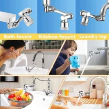 سری شیرآلات ققنوس مدل چرخشی دوحالته LUX