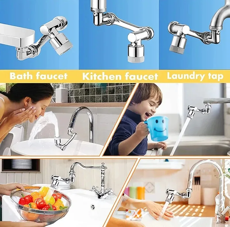 سری شیرآلات ققنوس مدل چرخشی دوحالته LUX