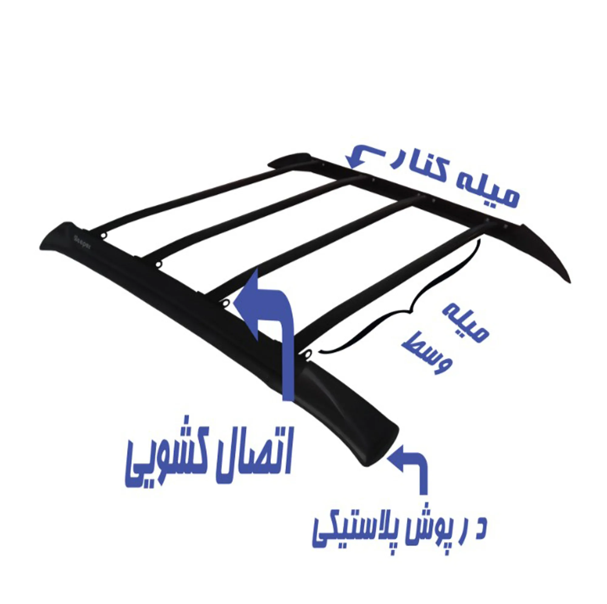 باربند خودرو اسلیپر مدل ST_1 مناسب برای دنا