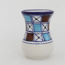 سرويس چای چينی ميبدمرواريدمدل شطرنجی کدKEM