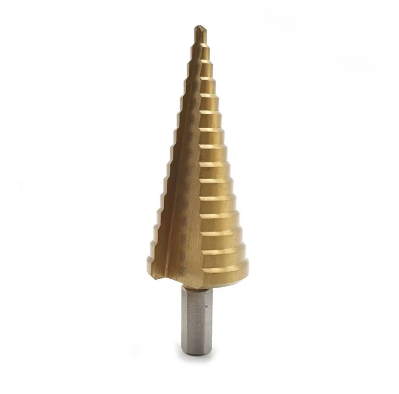 مته کاجی و مخروطی پلکانی فیدار مدل HSS-X3 مجموعه 3 عددی