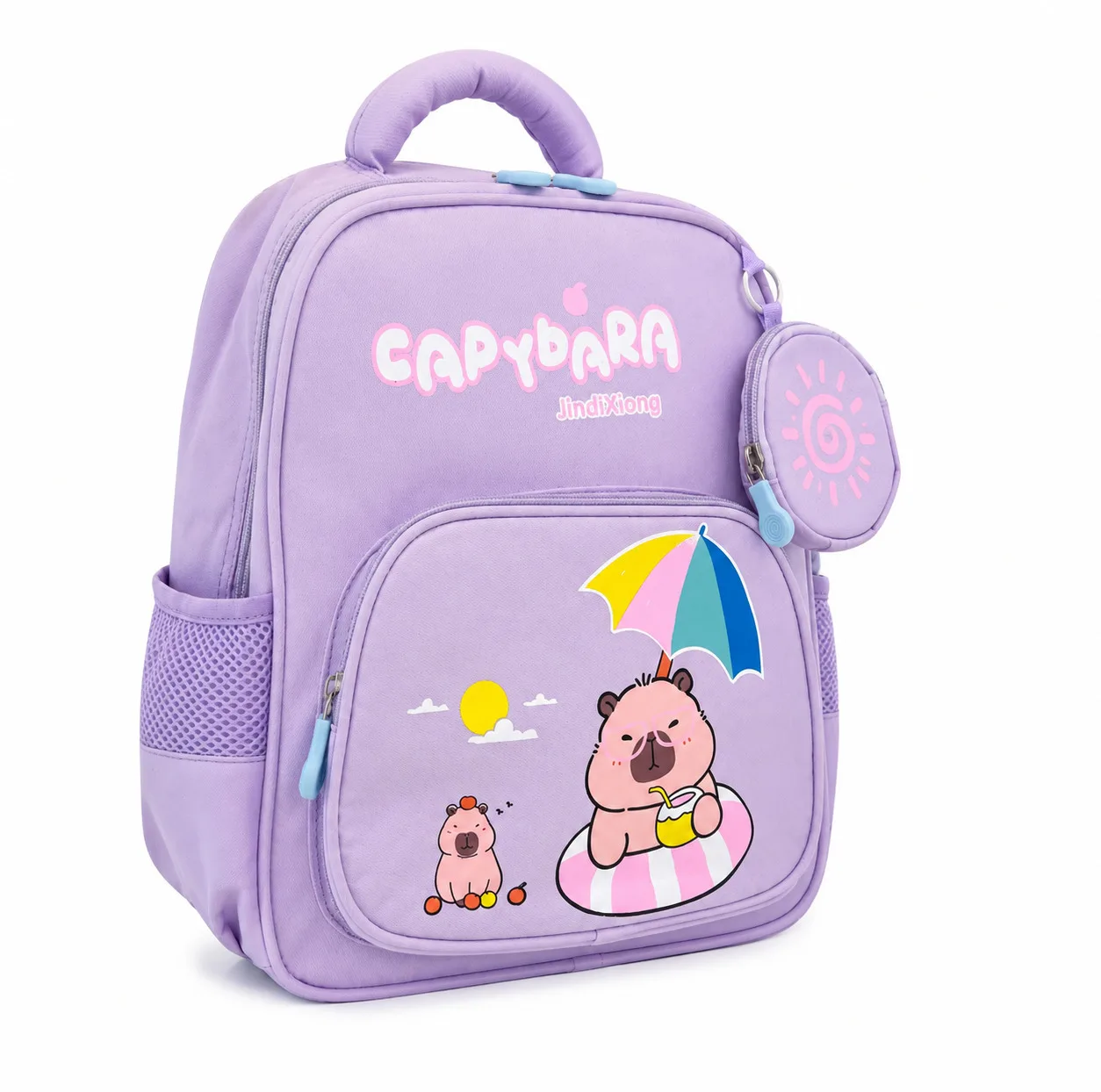 کوله پشتی مدرسه مدل خرسی Capybara