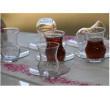 ست فنجان و نعلبکی لاو 12 پارچه مدل AYDAS1
