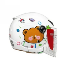 کلاه کاسکت بچگانه ردلاین مدل BRIGHT WHITE / Little Bear 908
