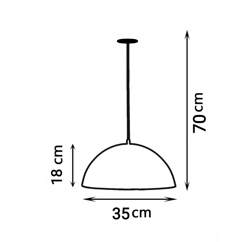 چراغ آویز مدل مدرن کد A35BW