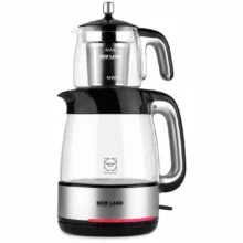 چای‌ساز روی هم نیولند مدل NL-2918BL-NL-2917BS-NL-2919WH