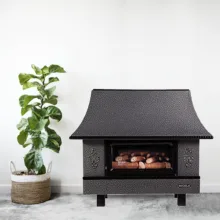 بخاری گازی شومینه ای نیک کالا مدل ثمین MC25