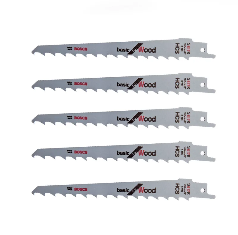 تیغ اره افقی بوش مدل چوب بر کد S 617 K مجموعه 5 عددی