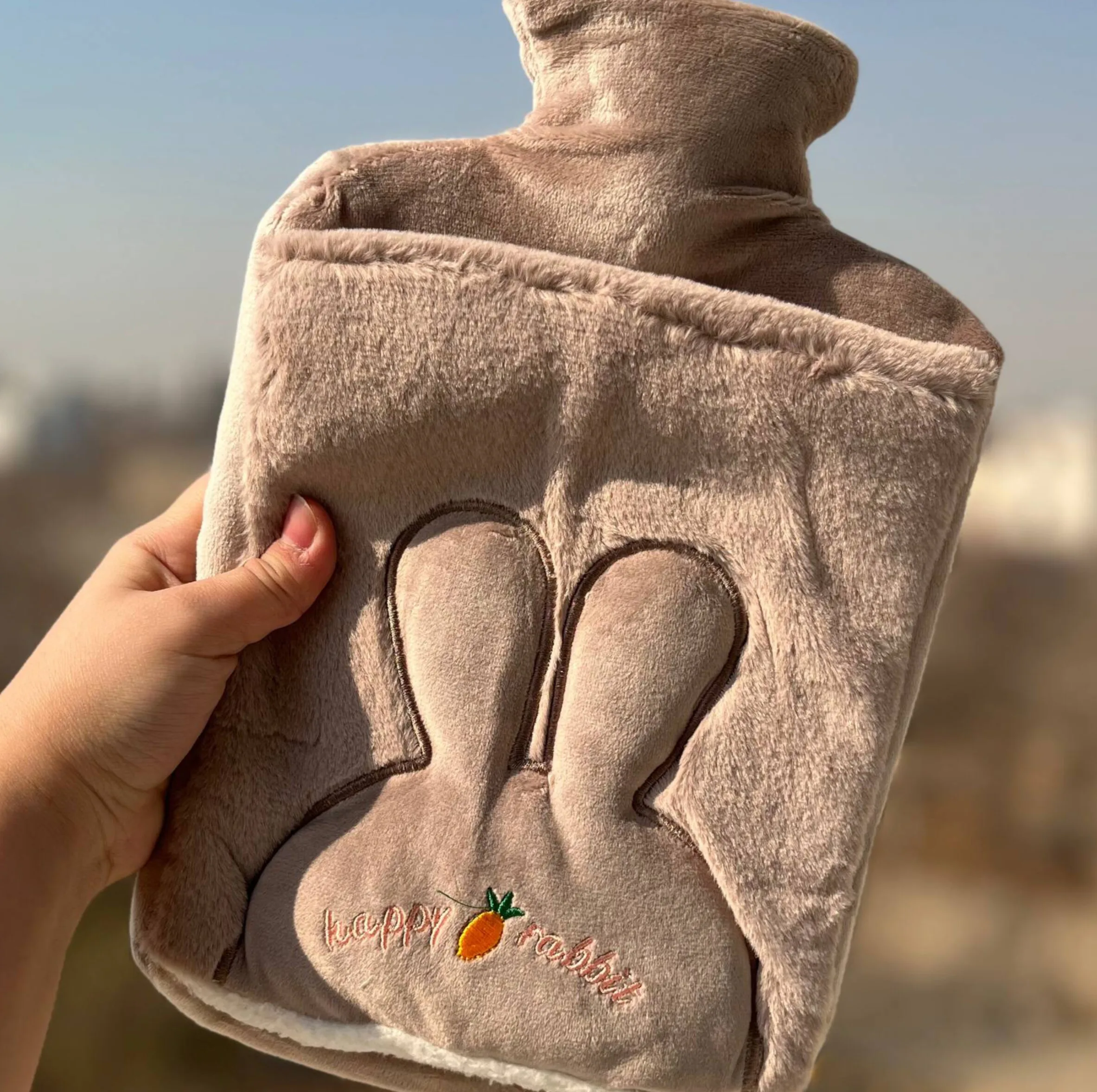 کیسه آب گرم مدل خرگوش با ظرفیت 2000 میلی لیتر