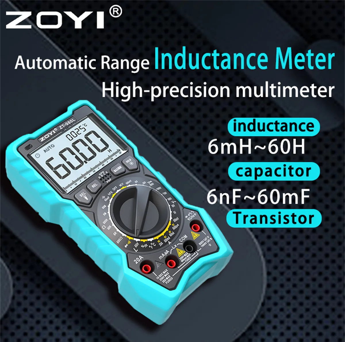 ال سی آر متر و مولتی متر زویی مدل ZT-980L