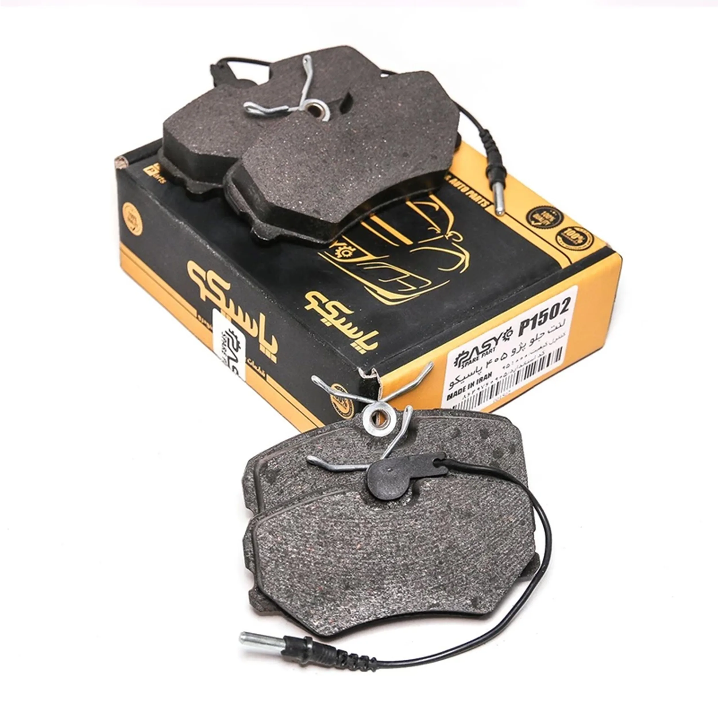 لنت ترمز جلو پاسیکو مدل P1502 مناسب برای پژو 405