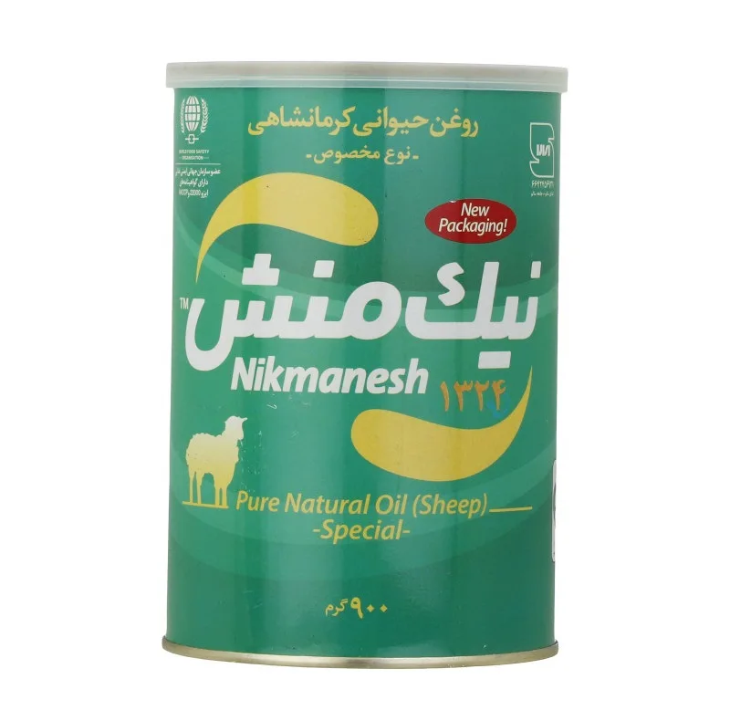 روغن حیوانی کرمانشاهی سبز نیک منش  -  900 گرم