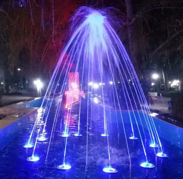 چراغ استخری 9 وات ایمکس مدل فواره ای کد 9RFTM