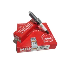 شمع خودرو ان جی کی مدل تک پلاتینی پایه بلند کد LFR6C-11 91823 بسته 4 عددی