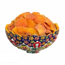 برگه زردآلو نرم و شیرین سرمد - 350 گرم بسته 2 عددی