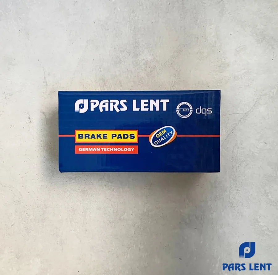 لنت ترمز دیسکی عقب خودرو لنت پارس کد 1-80210 دو جفت مناسب برای تیگو 8 پرو مکس هیبرید PHEV
