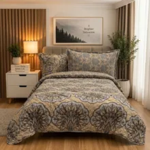 سرویس خواب یکنفره 4 تکه مدل flower-223