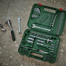 آچار و سری پیچ گوشتی بوش مدل  BOX BIT 132 Professional مجموعه 132 عددی