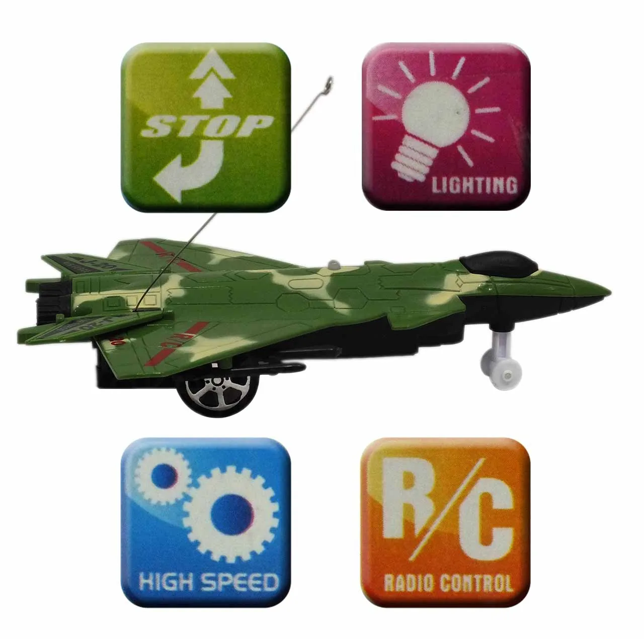 هواپیما بازی آر سی مدل جت جنگنده کد PLANE CR-7