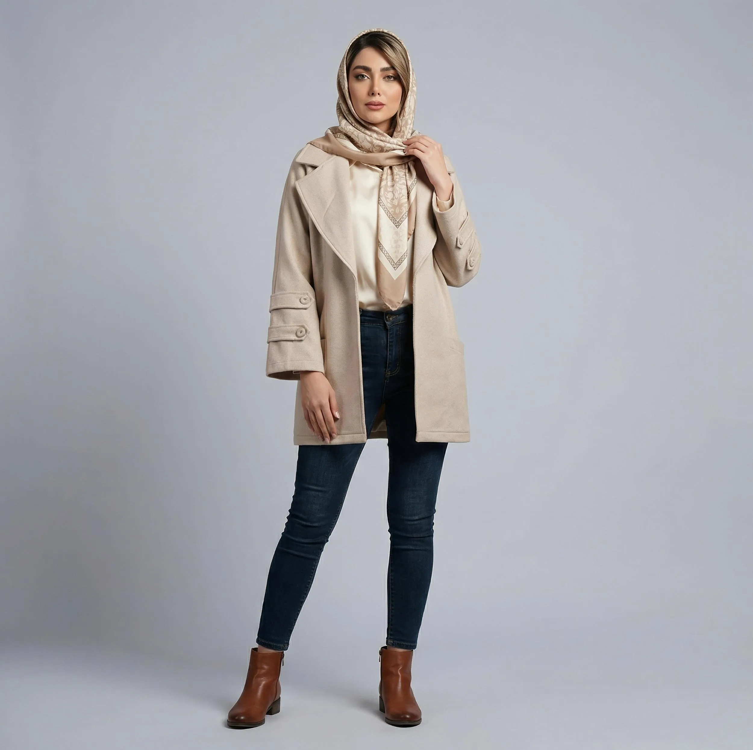 پالتو زنانه السانا مدل لوکا کد 236108