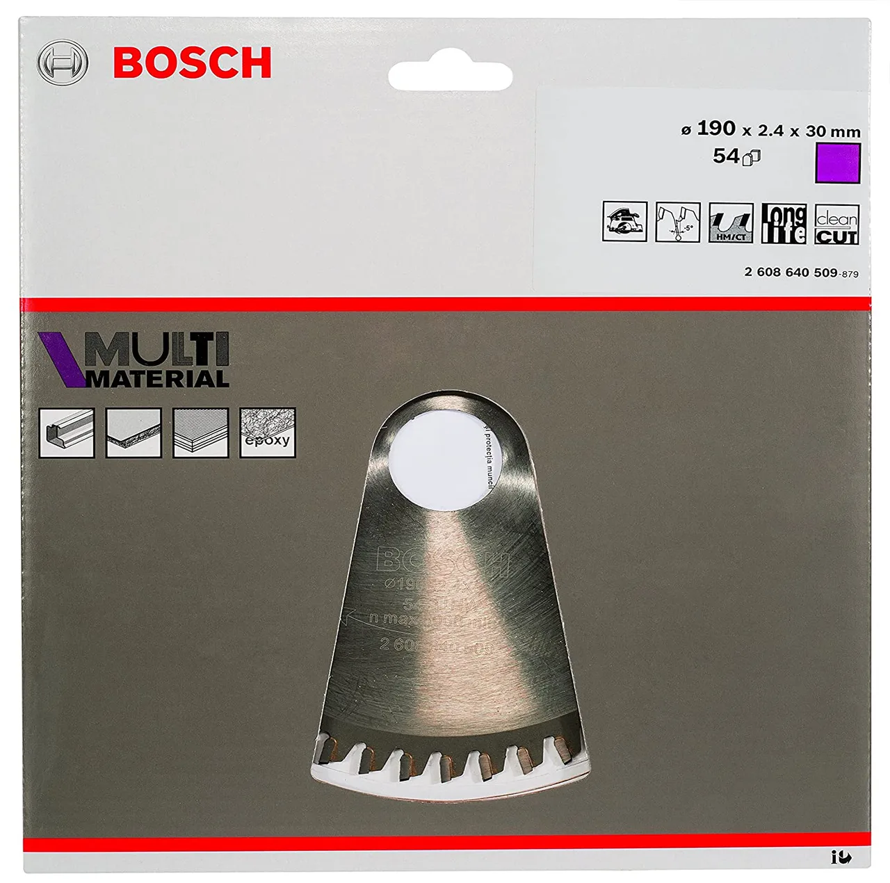 تیغ اره دیسکی بوش مدل Multi Material 190 کد 2608640509