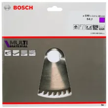 تیغ اره میزی بوش مدل Multi Material 54T - 190 MM