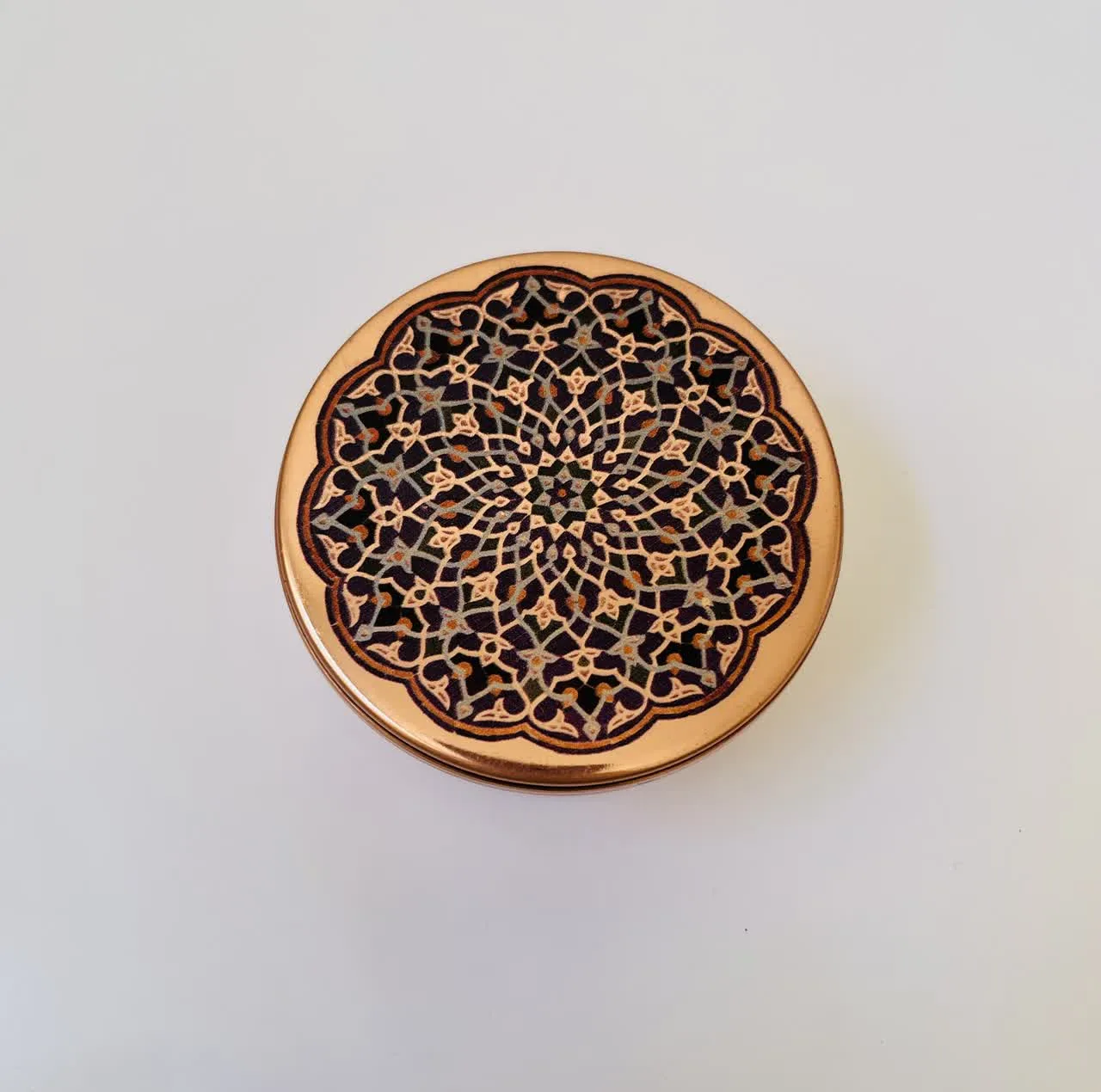 شکلات خوری مسی طرح سنتی کد ZH356.7