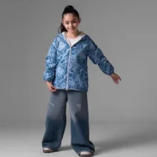 بارانی دخترانه داخل خز مدل ghasedak4343