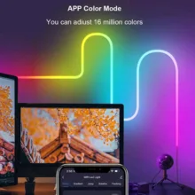ریسه مدل نئون فلکسی RGB-IC App طول 5 متر