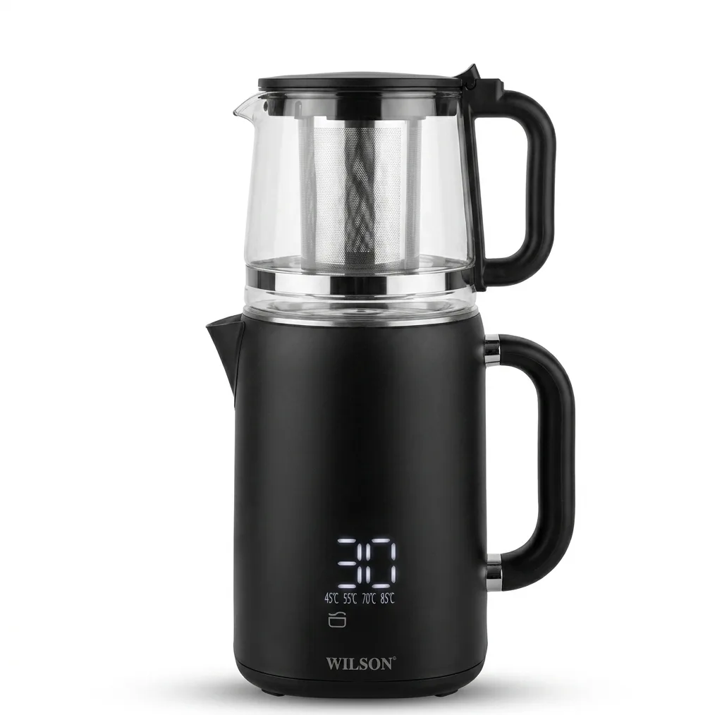 چای ساز لمسی روی هم ویلسون مدل TM-8500