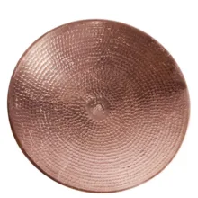 شیرینی خوری مسی مدل گرد کد ZH67