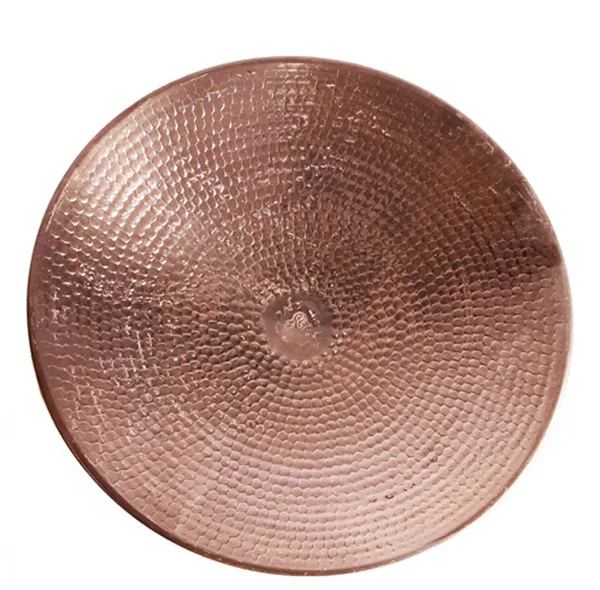شیرینی خوری مسی مدل گرد کد ZH67