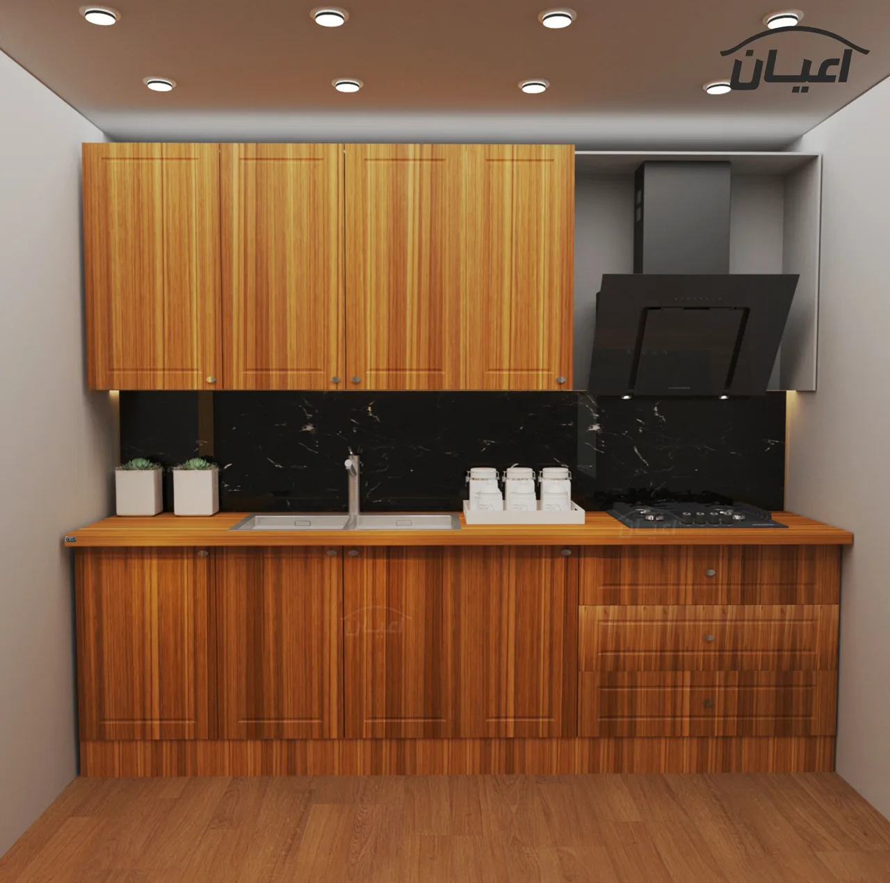 کابینت آشپزخانه اعیان مدل FH CL26