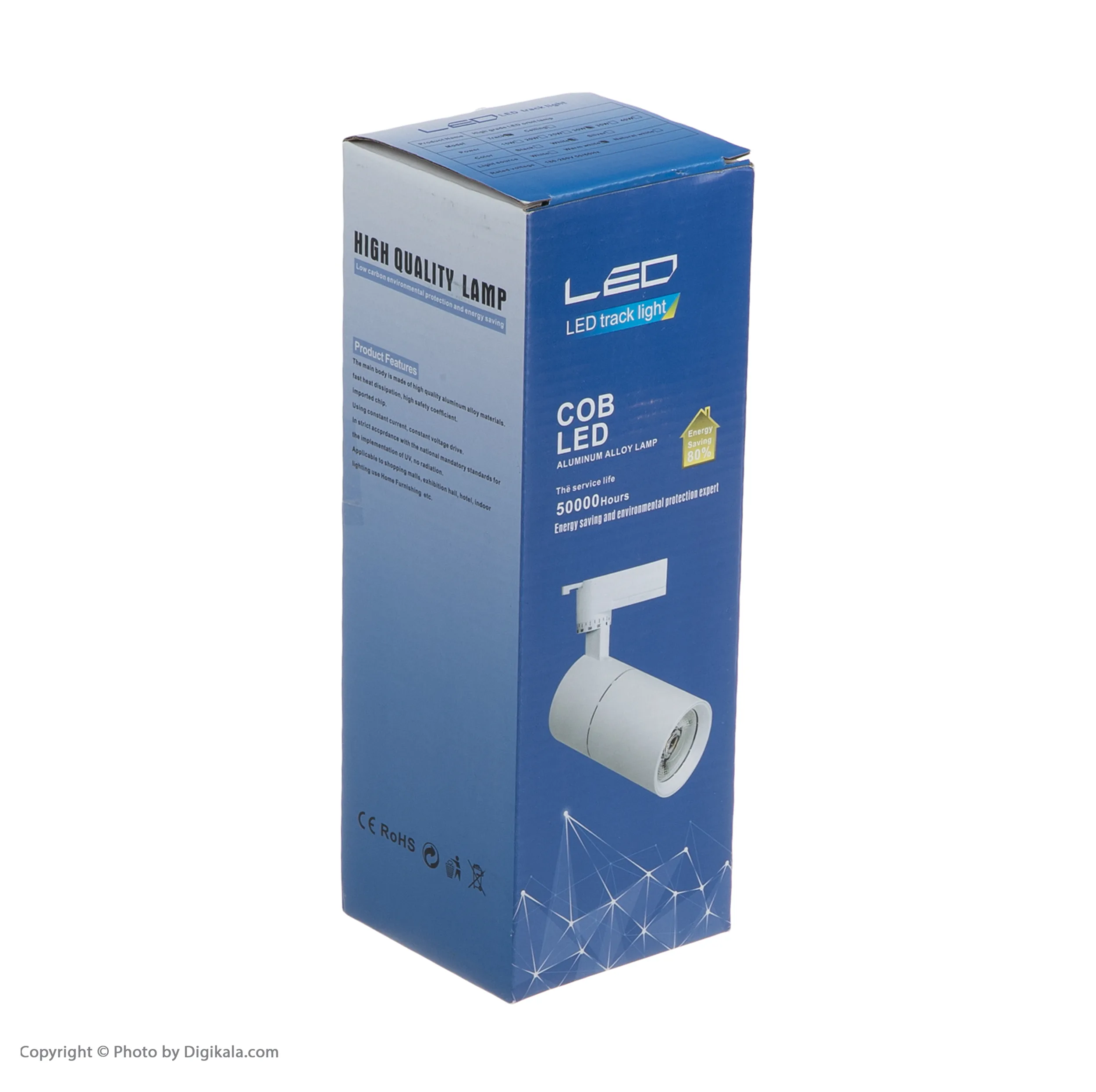 چراغ ریلی 30 وات مدل لوله ای کد COB-Y1426A