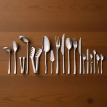 سرویس قاشق و چنگال ۱۵۵ پارچه راشن باخ ۲۴ نفره مدل 191 شیکاگو