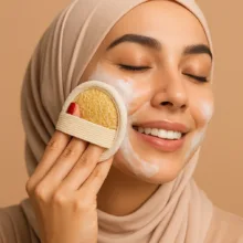 ست لیف حمام هور مدل لوفا مجموعه دو عددی