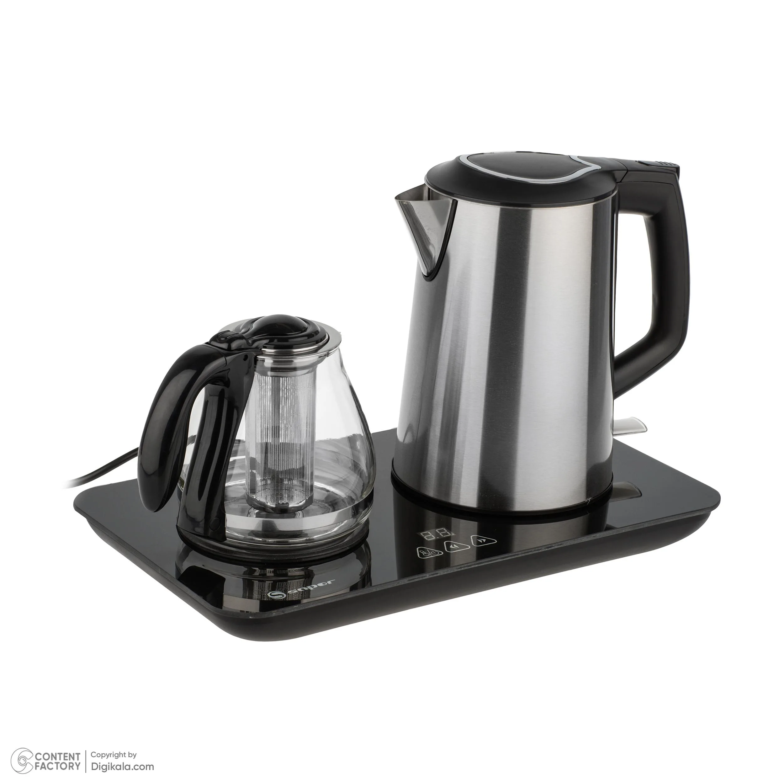 چای ساز کنار هم ساپر مدل STT-418S