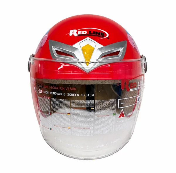 کلاه کاسکت ردلاین مدل BRIGHT RED / Rabbit 908