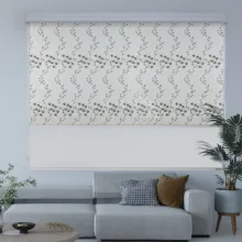 پرده زبرا مدل GL02B سایز 180×180 سانتی‌متر