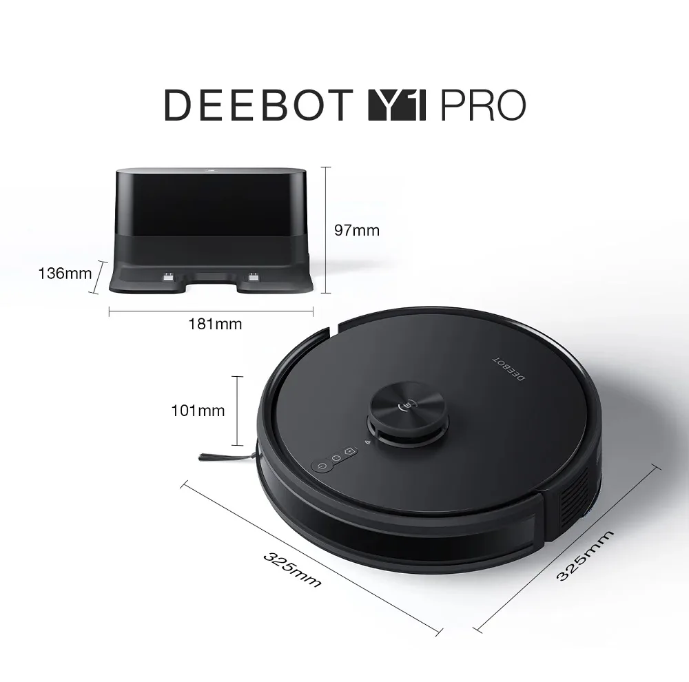جارو رباتیک اکووکس رباتیک مدل DEEBOT Y1 PRO