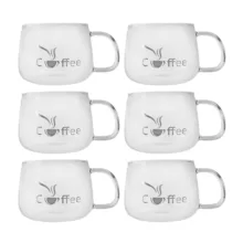 ماگ ویمی مدل Coffee کد 202969 بسته 6 عددی