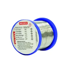 سیم لحیم سولدکس مدل SOLDEX Sn63 Pb37 وزن 250 گرمی ضخامت 1.8 میلی متر