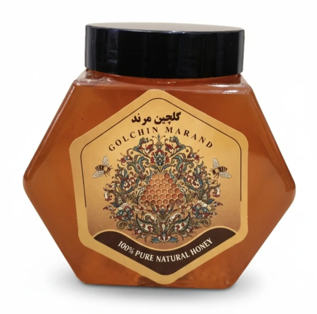 عسل طبیعی چهل گیاه گلچین مرند - 1000 گرم