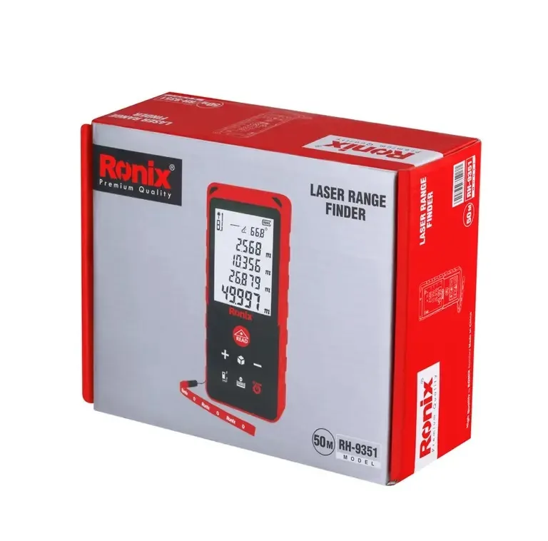 متر لیزری رونیکس مدل RH-9351 برد 50 متر