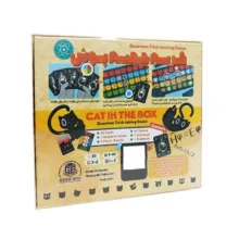 بازی فکری مدل گربه جعبه پوش طرح cat in the box
